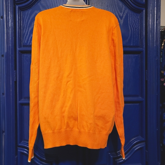 Orange V Neck Sweater American Eagle Outfitters - Picture 6 of 16